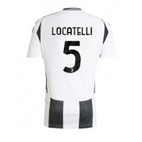 Juventus Manuel Locatelli #5 Hjemmedrakt 2024-25 Kortermet